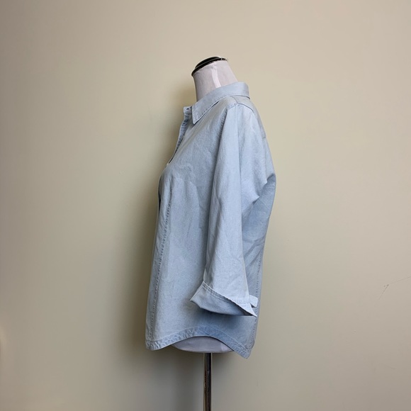Columbia Chambray Halifax Top Size L - Picture 5 of 9